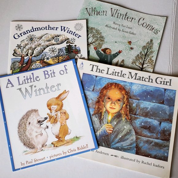 Children's Books - Winter Theme - 4 Books - Picture 1 of 2